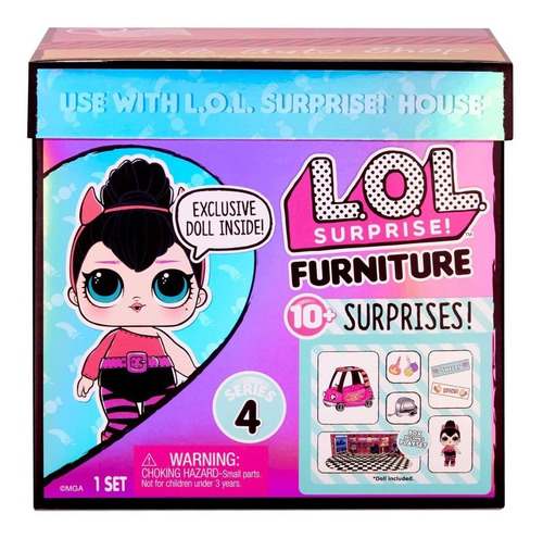 Lol Surprise Furniture Series 4 With Spice Doll 10 Surprises