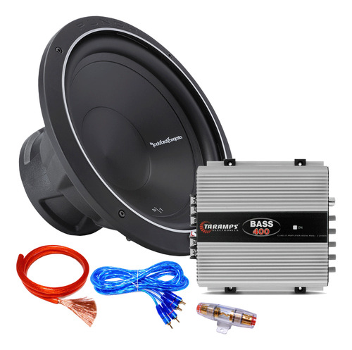 Subwoofer Doble 12 Pul Rockford P1s4 500w Potencia Taramps 