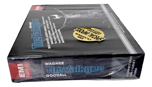 Cd As Walquirias, Richard Wagner Box, 12xs Juros.