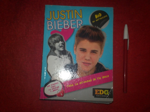 Libro Justin Bieber Biografia No Autorizada Edg Ediciones