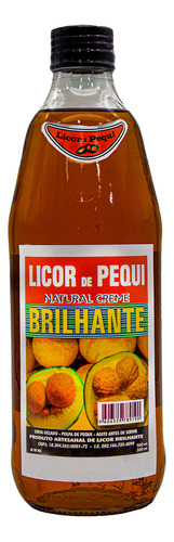 Licor Pequi Natural Brilhante Garrafa 500ml -