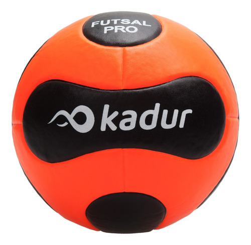 Pelota Futsal Kadursport Medio Pique N° 4 Sala Futbol Cke Color Negro/Naranja
