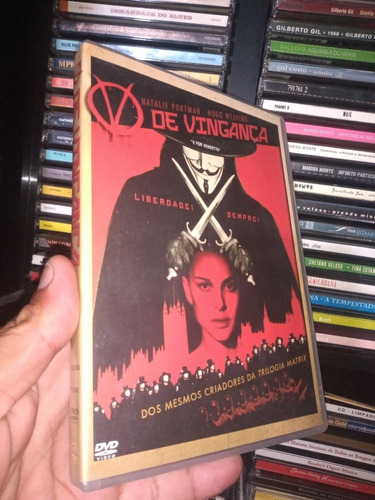 V De Vingança - Dvd Original 
