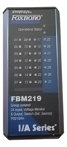 Foxboro Fbm219 24 Volt Monitor De Entrada 8 Salida, Switch