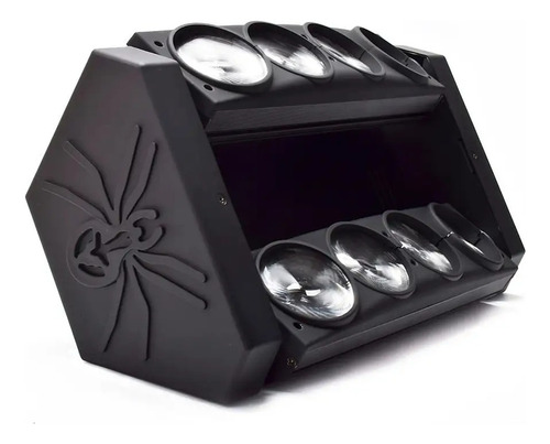 4 Spider Moving Beam 8 Leds De 12w Quadriled Rgbw Dmx Bivolt