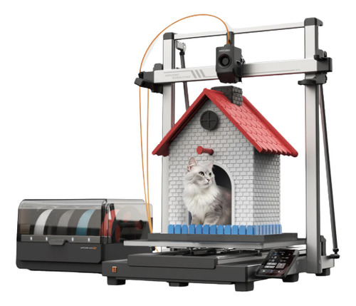 Impressora 3d Anycubic Kobra 3 Max Combo Preto