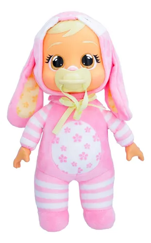 Cry Babies Tiny Cuddles Bunnies Lola Mu eca De 9 Pulgadas