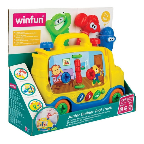 Camion De Construccion Con Herramientas 0795 Winfun