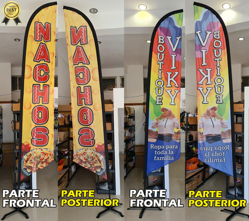 Banner Araña Personalizado 80x180cm Con Estructura