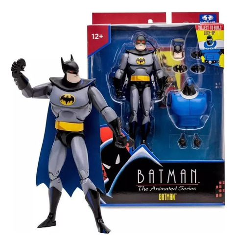 Dc Multiverse Mcfarlane Batman Serie Animada Build Lock Up (Usado)