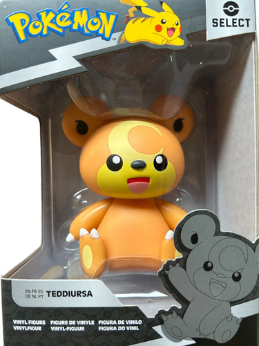 Juguete Pokemon Select Teddiursa Figura Vinil 12 Cm Oso