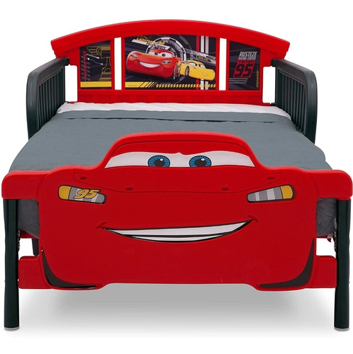 Cama Para Niño/a Rayo Mcqueen Disney Pixar Cars 3 3d