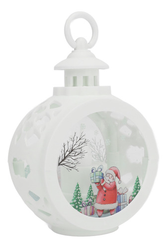 Farol Navideño Vintage Con Textura Exquisita Para Colgar, Fe