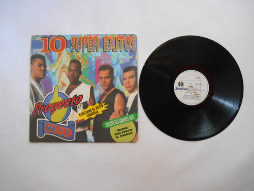 Proyecto Uno  10 Super Exitosn Lp Vinilo Colombia 1996