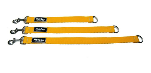 Manopla Para Paseador Natcan Manos Libres Atar Perros Color Amarillo Tamaño Del Collar 42 Cm