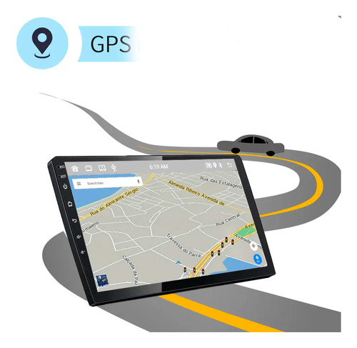 Central Multimidia Android Compativel Com Polo 2024 Cplay 9p