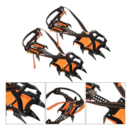 Crampones, 1 Par De Fundas Para Zapatos, Hielo Para Escalar,