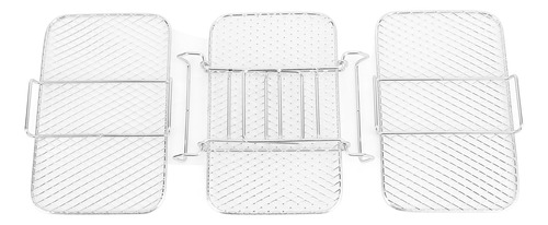 Freidora De Acero Inoxidable De 3 Niveles Para Uso Doméstico