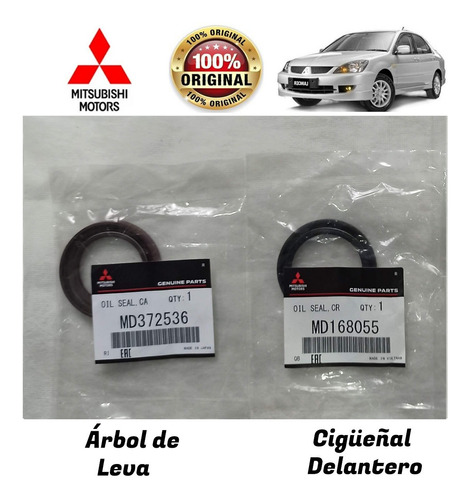 Kit Estoperas Leva Cigueñal Lancer 2.0l 2005-2016 Original