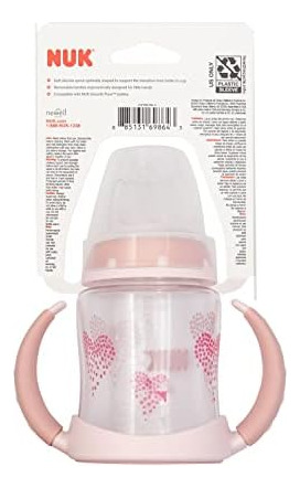 Vaso Tritan Pequeño Para Estudiantes Nuk, 5 Oz, 6+ Meses