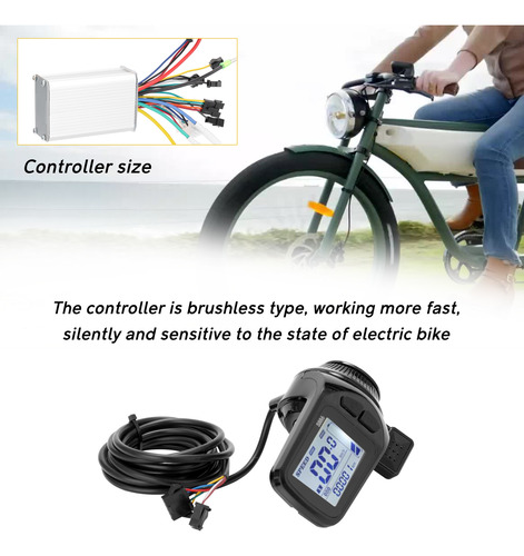 Controlador De Motor Thumb Electric Throttle Lcd