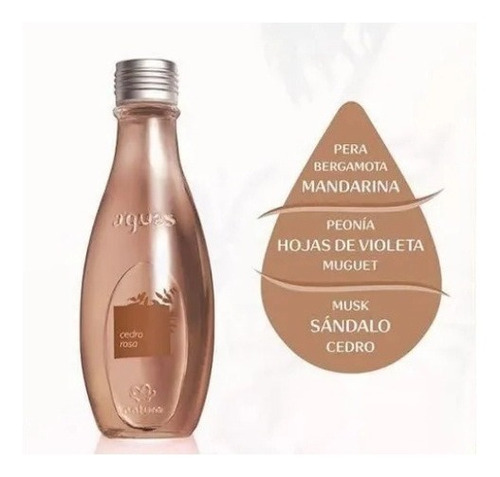 Locion Femenina Cedro Rosa Aguas De Natura 150ml