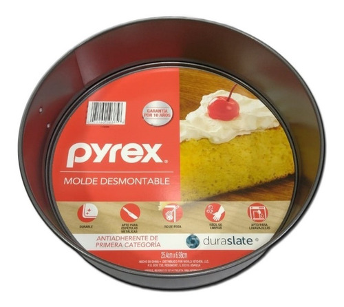 Tortera Desmontable Teflón Pyrex 25  Pettish Online Cg