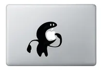 Comprar Sticker Comiendo Manzana Macbook Lap Vinil Skins Calcomania 