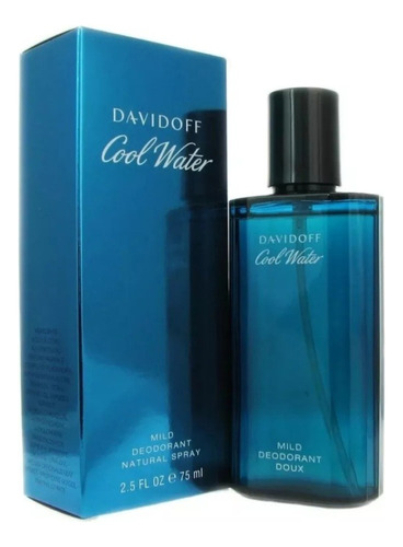  Cool Water De Davidoff 75 Ml, Original En Caja Cerrada.