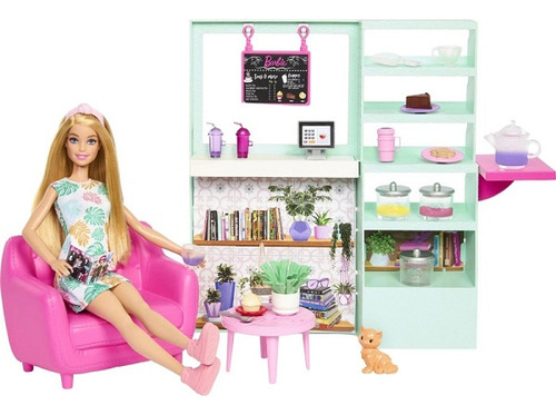Mattel Barbie Cafetería Mattel HKT94