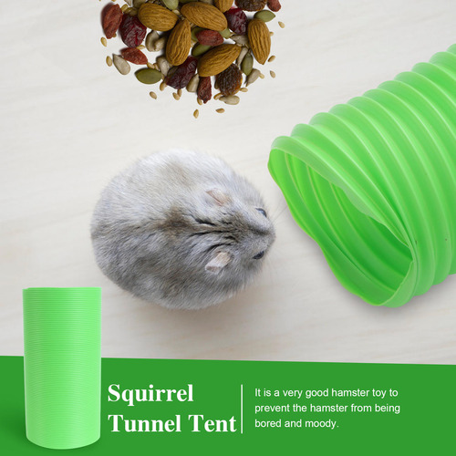 Divertido Túnel Para Mascotas, Juguete Plegable Para Hámster