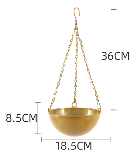Maceta Colgante De Pared, Soporte Hierro, Maceta Colgante