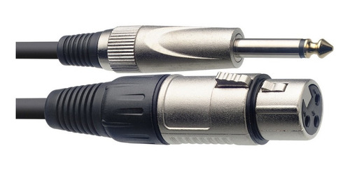 Cable De Micrófono Plug 1/4 A Jack Xlr (canon) - Escar