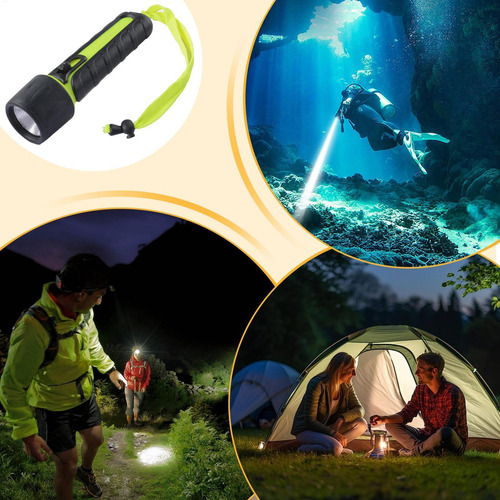 Linterna Subacuática Luz De Antorcha Subacuática Linterna De