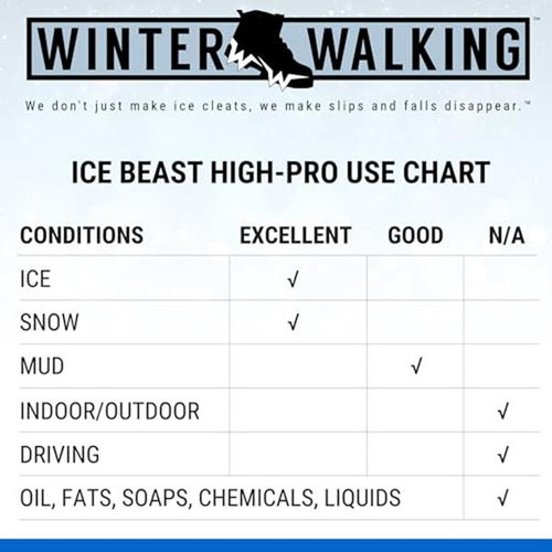 Ice Beast High-pro (mediano) Winter Walking Jd7725-m