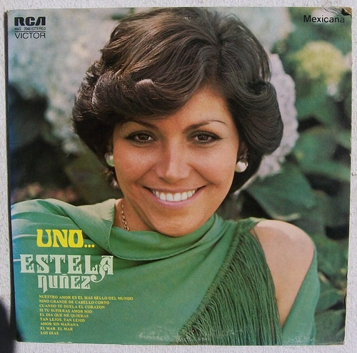 Estela Nuñez. Uno. Disco Lp Rca 1975