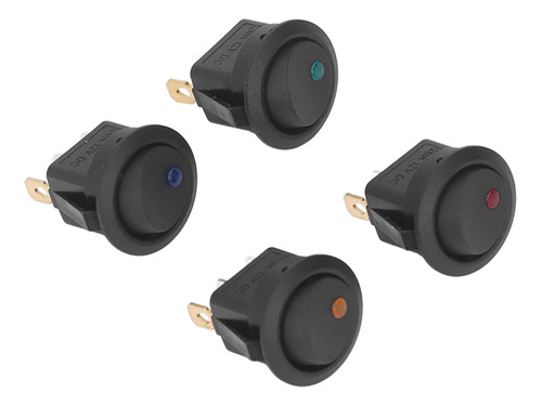 Alternar El Interruptor De Apagado Spst 5w Fácil De