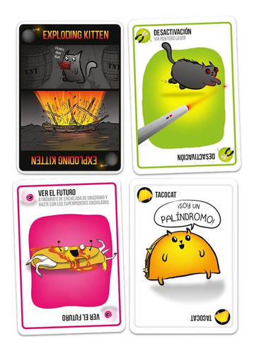 Exploding Kittens Juego De Mesa Español Edición Original