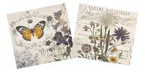 Comprar Láminas Decoupage Laura Craft X 2 Set Botanique (15x15cm)