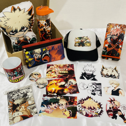 Box Sorpresa Caja 10 Art. Katsuki Bakugo My Hero Academy