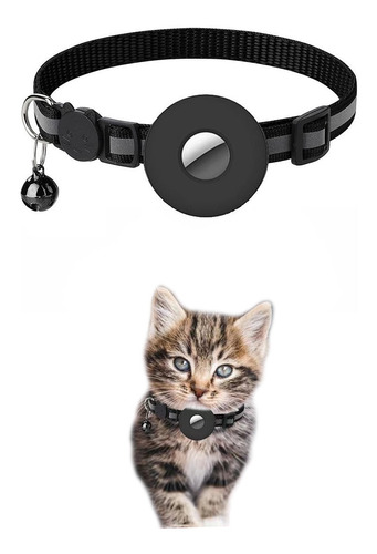 Collar Mascota Reflejante Ajust Para Airtag Mascotas Premium