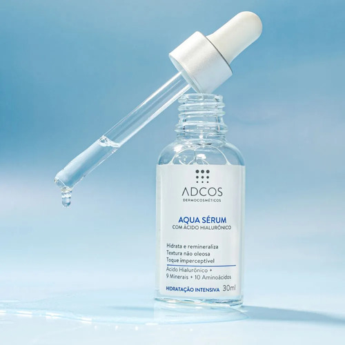Adcos Aqua Sérum - Hidratação Intensiva 30ml Normal Dia/noite