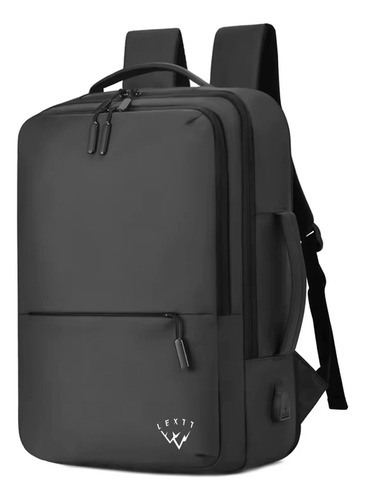 Mochila Moderna Para Oficina Y Negocios Con Carga Usb-lextt