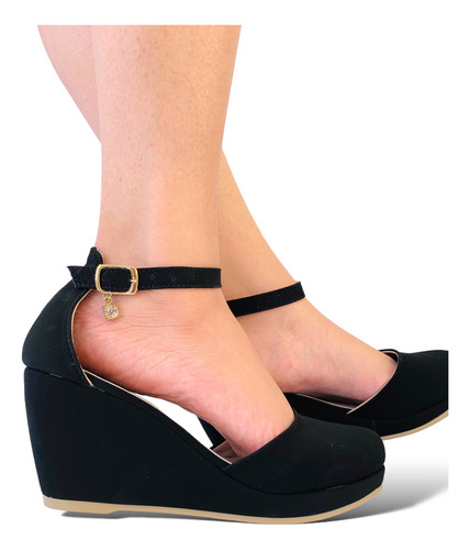 Zapatillas De Dama Con Plataforma Cómodas Anti Derrapantes