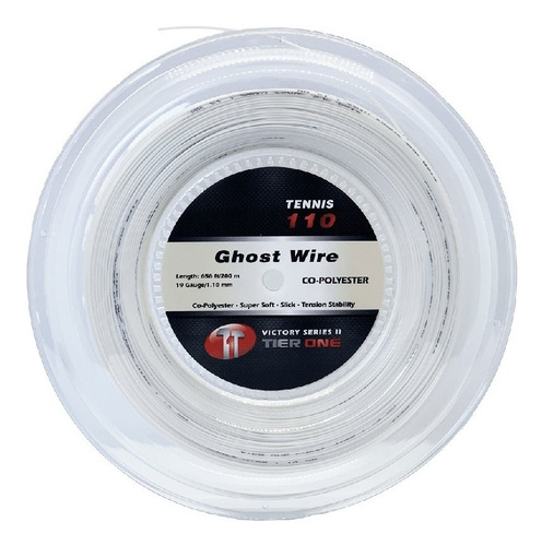 Cuerda Para Raqueta Tier One Ghost Wire 1.10mm
