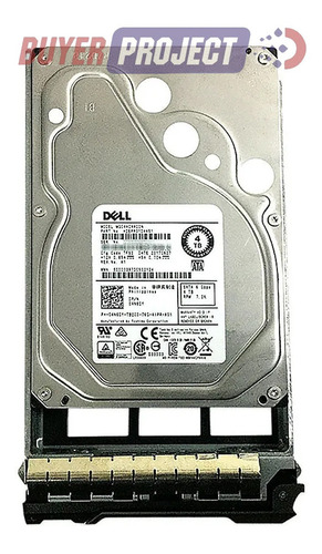 Imagen 1 de 5 de Disco Duro 4tb Dell Sata 6g 7.2k 3.5'' Lff Hot-plug Server