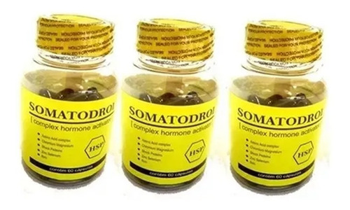Somatodrol 180 Cápsulas Aumenta Massa Muscular