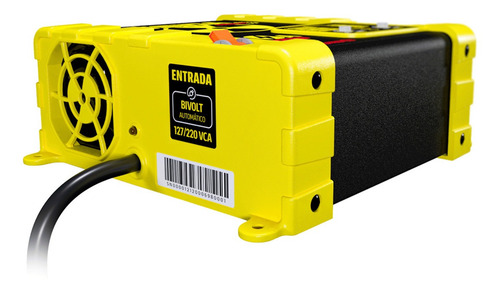 Imagem 4 de 6 de Fonte Carregador Usina 50a Voltímetro Bivolt Full