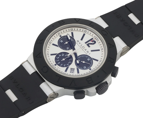 Reloj Bvlgari Diagono Aluminio Cronografo Automatico Jumbo (Usado)