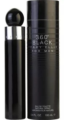 Perfume 360° Black Para Hombre De Perry Ellis Edt 100ml